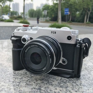 For Olympus Pen-F PENF Digital Camera L Bracket Hand Grip Quick Release Plate - Picture 1 of 17