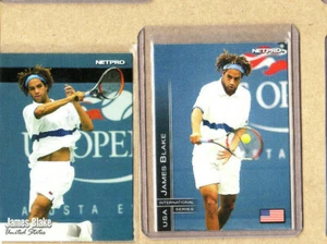 James Blake-2 Card Lot-2003 Net Pro+2003 Net Pro International-USA-NM-MT - Picture 1 of 1