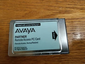 1 Avaya Lucent ACS Partner Remote Access PC Card 12G5 700429244 "tested" - Picture 1 of 2