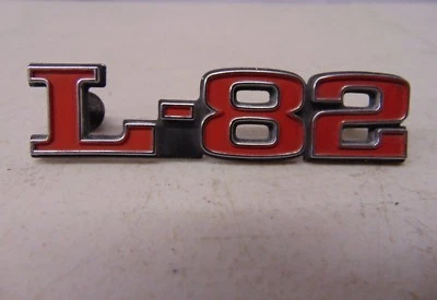 GM 1975 - 1979 CHEVROLET CORVETTE "L-82" EMBLEM (1) - Image 1 of 2