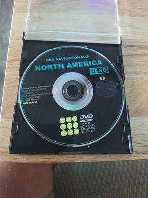 2006-09 Lexus IS250+ Navigation Map North America U30 Ver. 05.1 86271-53020 OEM - Image 1 of 4