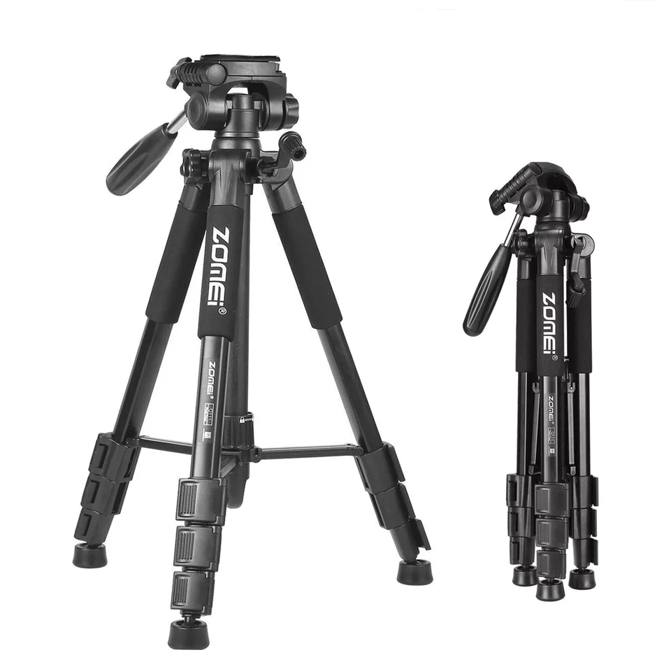 ZOMEI Q111 Professional Portable Travel Camera Tripod for Canon Nikon DSLR - Image 1 of 4