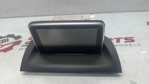 MAZDA 3 STEREO/HEAD UNIT DISPLAY UNIT, SAT NAV TYPE, BM, 11/13-05/16 13 14 15 16 - Picture 1 of 3