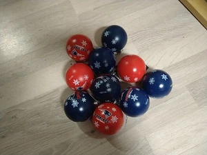 10 NFL New England Patriots Weihnachtsbaumkugeln  - Bild 1 von 3