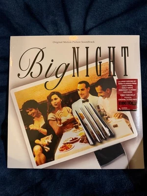 Big Night - Original Soundtrack, 1x Clear Vinyl, RSD, Varese Sarabande, Sealed - Image 1 of 3