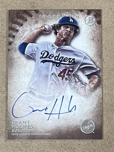 2015 BOWMAN INCEPTION PROSPECT AUTOGRAPHS #PA- GH GRANT HOLMES (ON CARD) - Picture 1 of 2