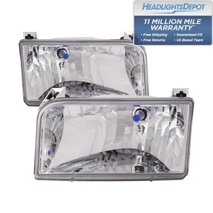 Fits National RV Surf Side 1998-1999 Motorhome RV Left and Right Headlights Pair - Imagen 1 de 3