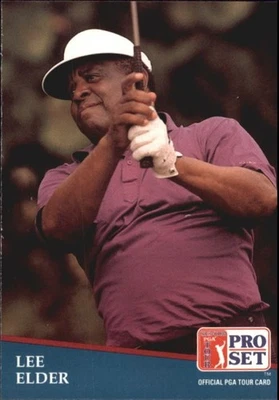 Lee Elder 1991 Golf PRO SET MINT RC ROOKIE CARD #226 - Image 1 of 2
