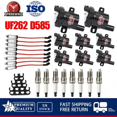 Juego de cables de bujía de motor 5,3 para Chevrolet Silverado 1500 2006 bobina de encendido Foto 1 de 4