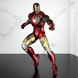 Iron Man 2 Mark 6 1/6 Action Figure Light-up MM#132 Movie Masterpiece Hot Toys - Picture 1 of 17