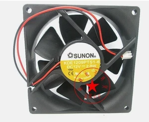 Ventilador de refrigeración 2 pines SUNON KDE1209PTS1-6 DC12V 2.8W 9025 90mm - Imagen 1 de 2