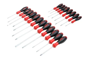 Wiha 30299 Softfinish Screwdriver Set 20 Piece Cushion Grip Steel Variety - Picture 1 of 4