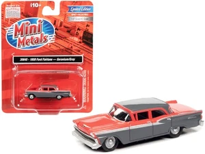 1959 Ford Fairlane HO Scale Model Car Geranium Pink & Gunsmoke Gray by Classi... - Picture 1 of 2