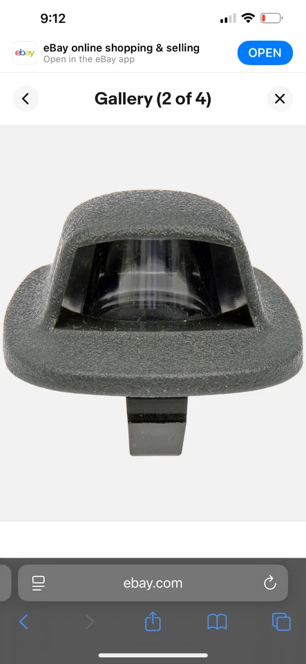 Nuevo lente de luz de matrícula Dorman 68196 para Nissan Xterra (00-04) Foto 1 de 4