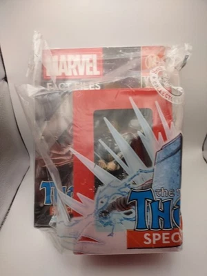 Estatua y revista Thor Marvel Fact Files y figura pintada a mano B Foto 1 de 4
