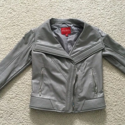 Guess Leather Jacket Women XS - Imagem 1 de 4