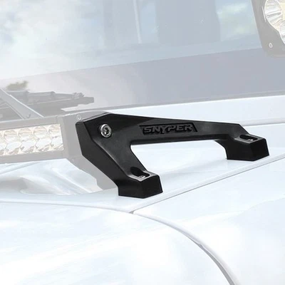 For Jeep Wrangler 07-17 Mounts Snyper Textured Black Aluminum Cowl Panel Mounts Foto 1 de 4