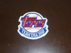 1991 BASEBALL TEAM USA UNIFORM PATCH JASON GIAMBI - Bild 1 von 1