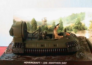 HOVERCRAFT DIE ANOTHER DAY UNIVERSAL HOBBIES 1/43 JAMES BOND 007 MEURS UN AUTRE - Photo 1/1