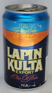 LAPIN KULTA Export Beer ~ Aluminum 12oz. Beer Can ~ Empty ~ Canada - Picture 1 of 6