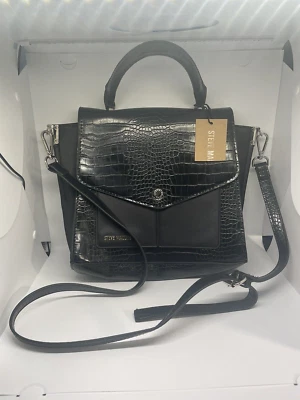 Steve Madden Bolso de Mano Mujer Caimán Negro Bolso de Mano. Nuevo con etiquetas nuevo con etiqueta Foto 1 de 4