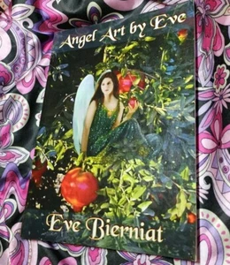 ANGEL ART Eve Bierniat Signed 2008 Paperback Religious Christian Paintings - Picture 1 of 17