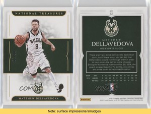2016-17 Panini National Treasures Gold /10 Matthew Dellavedova #62