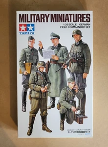 Tamiya Nr.: mm298 Military Miniatures Field Commander Set 1:35 EMBALAJE ORIGINAL - Imagen 1 de 2