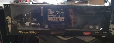 VTG JADA The Godfather 1/32 Die Cast Road Rigz Peterbilt Semi Truck NEW - Image 1 of 3