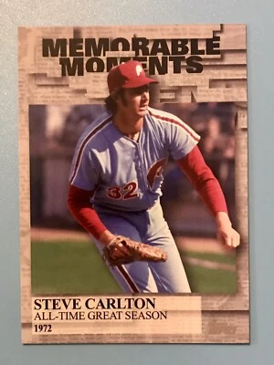 2017 Topps Steve Carlton Memorable Moments #MM4 Philadelphia Phillies - Image 1 of 2