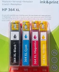 Ink&print HP 364 XL - Lot De 4 Cartouches D'encre Générique - Photo 1/3
