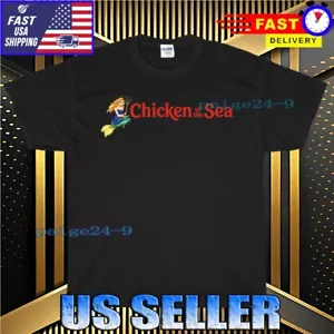 NEW SHIRT CHICKEN OF THE SEA TUNA LOGO T-SHIRT FUNNY USA UNISEX TEE SIZE S-5XL - Picture 1 of 6