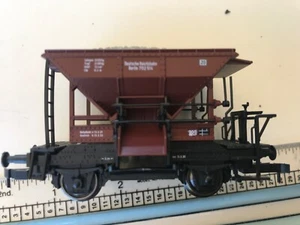 ho train dark brown coal wagon DR Berlin 702 514 - Picture 1 of 7