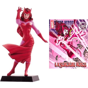 Marvel Super Heroes Scarlet Witch 55 Figurines Plomb Eaglemoss Statues Comics BD - Imagen 1 de 24
