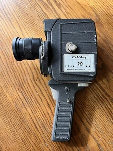 Vintage 8MM Mansfield Holiday Zoom MM Automatic/Windup Movie Camera 1960s - Picture 1 of 4