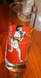 COCA-COLA 1991 Original Glass  0,2l - Tennis - Picture 1 of 8