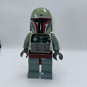 Lego Star Wars Boba Fett Battery Powered Alarm Clock Works Great! - Picture 1 of 8