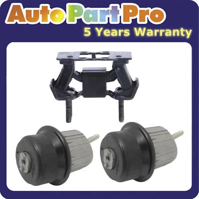 Para Lexus GS350 IS350 RC300 3,5 L TRACCIÓN TRASERA motor izquierdo, derecho y montaje de transmisión automática 3 piezas Foto 1 de 4