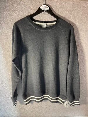 Sudadera de cuello redondo con relé para mujer - talla pequeña Foto 1 de 2