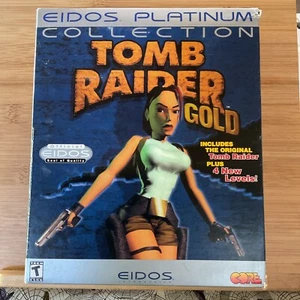 Tomb Raider Gold: Platinum Collection (PC, 1998) New Sealed - Picture 1 of 4