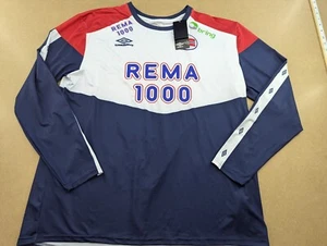 Umbro Norway National Handball Team Shirt Mens 3XL Long Sleeves Adult - Picture 1 of 14
