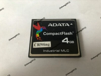 ADATA CompactFlash industrial MLC 4GB CF CARD - Image 1 of 3