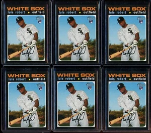 2020 Topps Heritage #512 Luis Robert Rookie - Bild 1 von 4