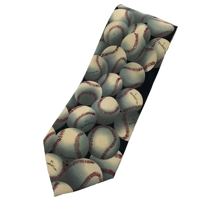 Corbata de béisbol multicolor parquet 58 x 4,0 para hombre Foto 1 de 4