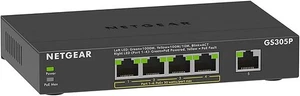 Défectueux ! SWITCH NETGEAR GS305P PoE 4 Ports Gigabit Ethernet LAN PoE+ - Photo 1/7