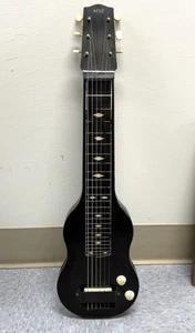 Guitarra vintage Kiesel Lap Steel con estuche original y diapositiva negra #245 - Imagen 1 de 24