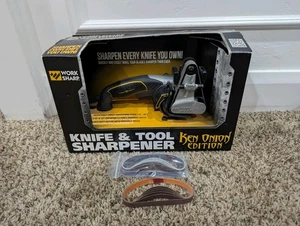 Work Sharp Ken Onion Edition Nuevo con Cinturones Extra Cuchillo N Afilador de Herramientas - Imagen 1 de 10