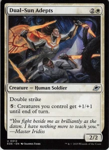 X2 Dual-Sun Adepts U Edge of Eternities 12 casi nuevo como nuevo Magic The Gathering - Imagen 1 de 2