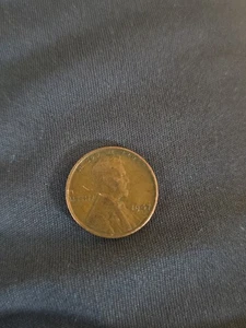 1947 Wheat Penny No Mint Mark Extremely Rare Error On The Rim "L" In Liberty / A - Picture 1 of 2