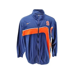 2009-10 Syracuse Bball Navy Nike Brandon Triche Game Worn Warm Up Jacket size XL - Picture 1 of 4